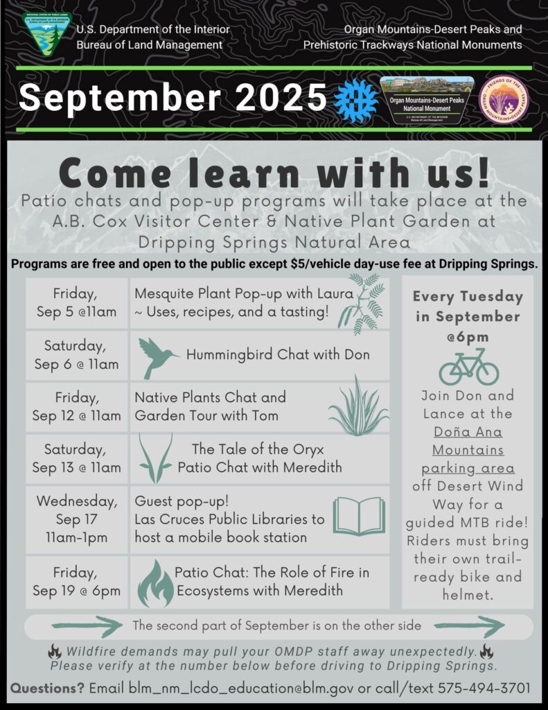 2025 BLM FOMDP Sep Programs 1 of 2